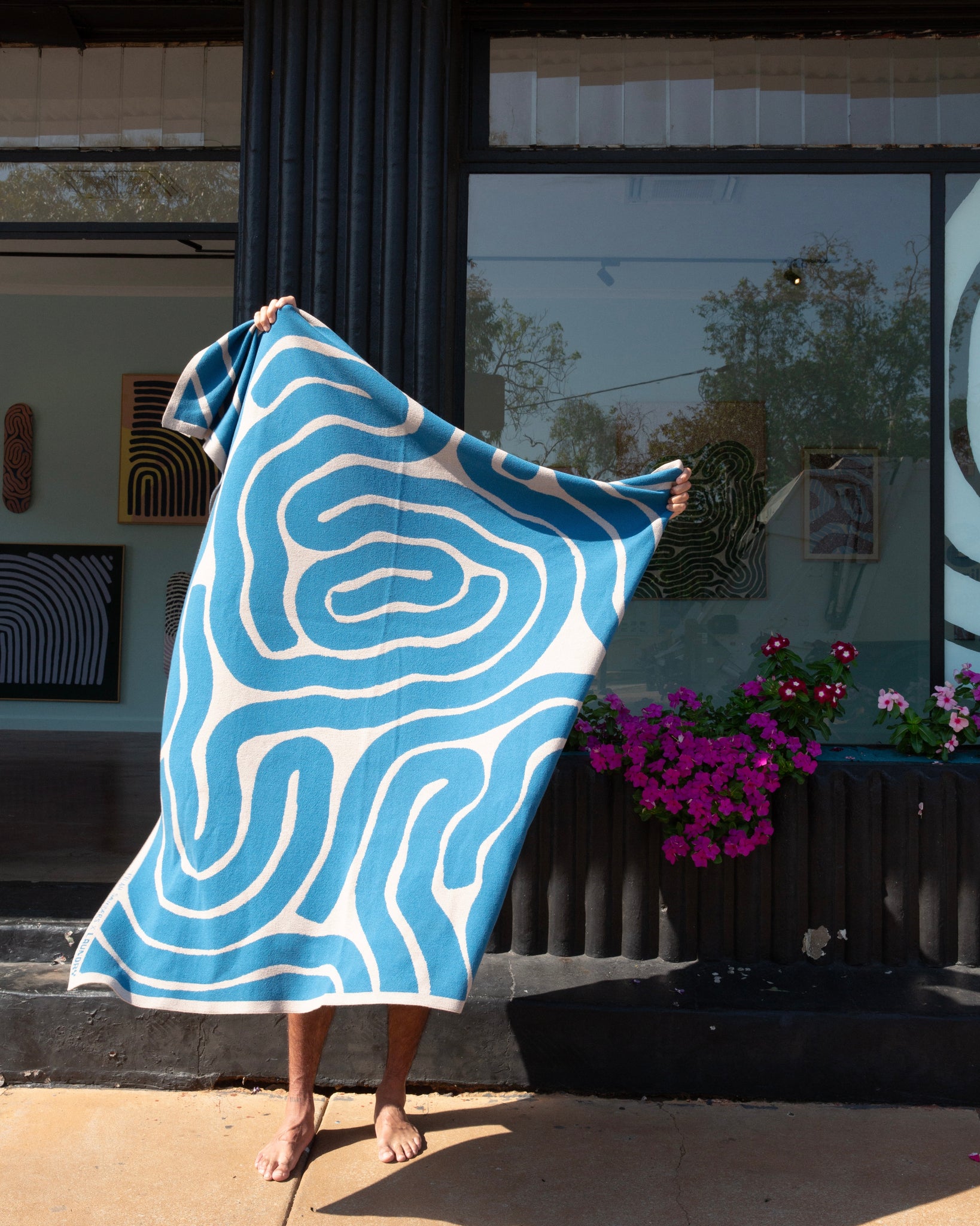 Laundry x Tylah Saunders Lost Lines Throw